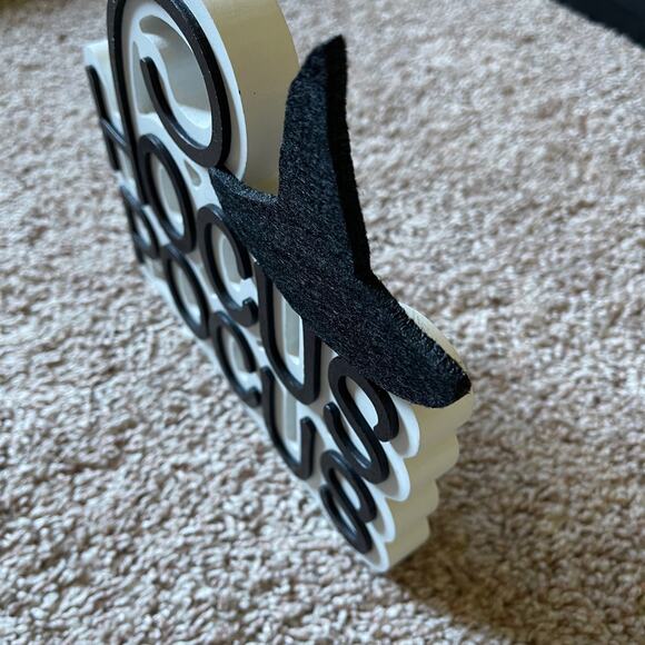 Target Hocus Pocus Witch Hat Table Top Sign Halloween Decor NWOT - Picture 6 of 16